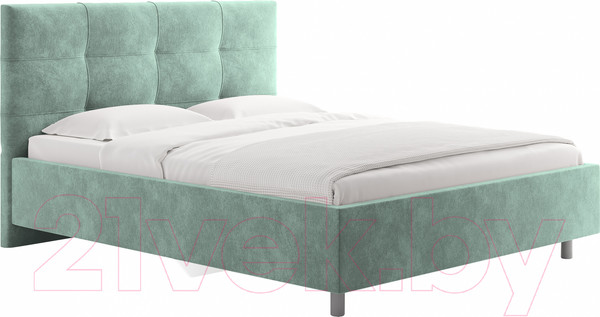 Изображение товара Каркас кровати Сонум Caprice 160x200 (микровелюр селадон)