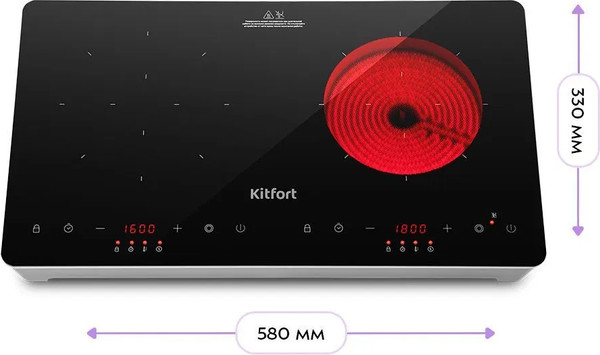 Изображение товара Электрическая настольная плита Kitfort KT-164
