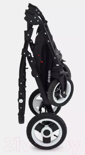 Изображение товара Детская универсальная коляска Rant Dream 2 в 1 (08, серый/темно-зеленый)