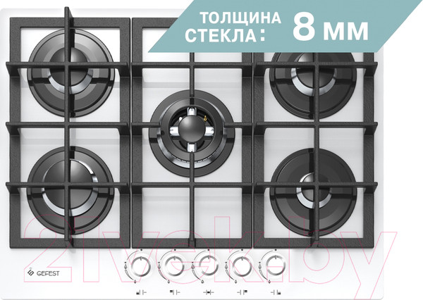Изображение товара Газовая варочная панель GEFEST ПВГ 2342 К12