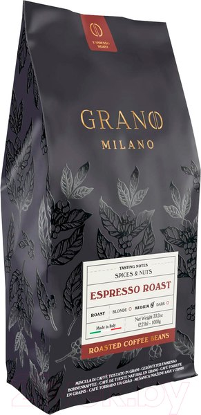 Изображение товара Кофе в зернах Grano Milano Espresso Roast (1кг)
