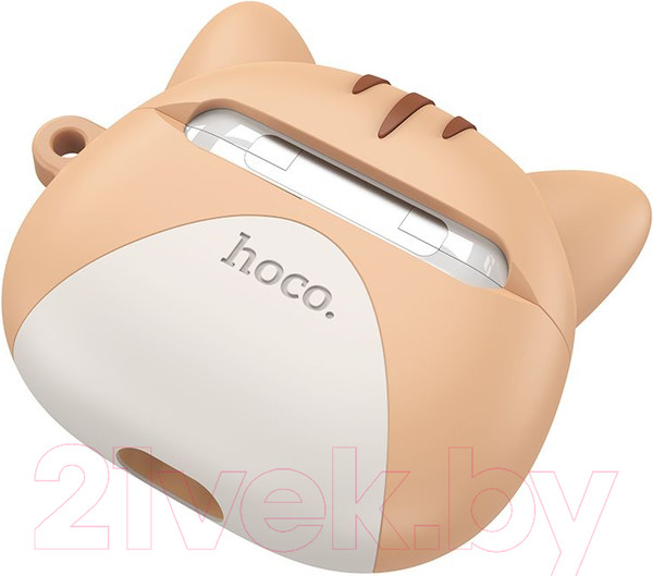 Изображение товара Наушники детские Hoco EW46 TWS (кошка цвета хаки)