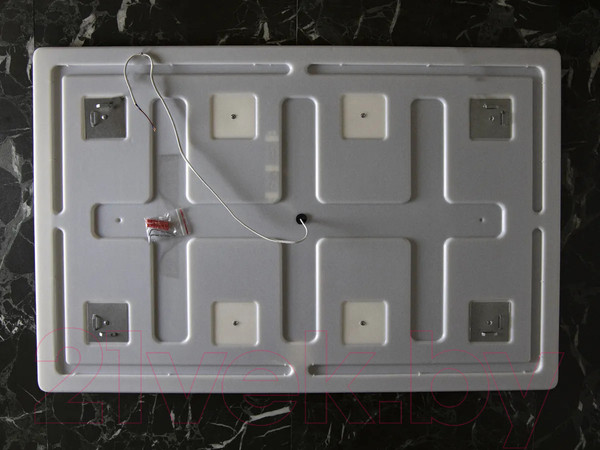 Изображение товара Зеркало Пекам Greta 110x80 / greta-110x80B (с подсветкой, с бесконтактным сенсором)