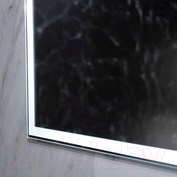 Изображение товара Зеркало Пекам Greta 140x80 / greta-140x80B (с подсветкой, с бесконтактным сенсором)