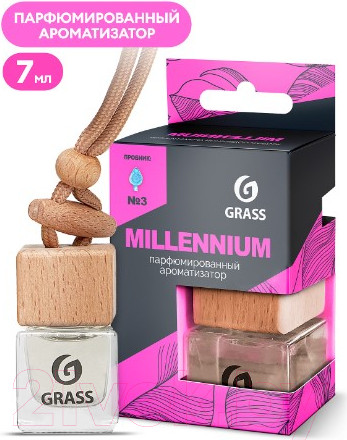 Изображение товара Ароматизатор автомобильный Grass Millennium / AC-0192
