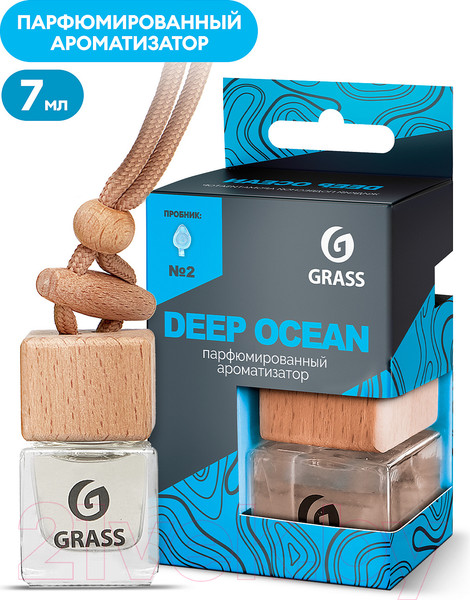 Изображение товара Ароматизатор автомобильный Grass Deep Ocean / AC-0191