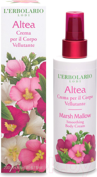 Изображение товара Крем для тела L'Erbolario Мальва Разглаживающий (200мл)
