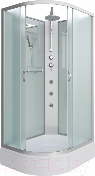 Изображение товара Душевая кабина Niagara NG-33094-14RBKTG 100x90 (матовое стекло)
