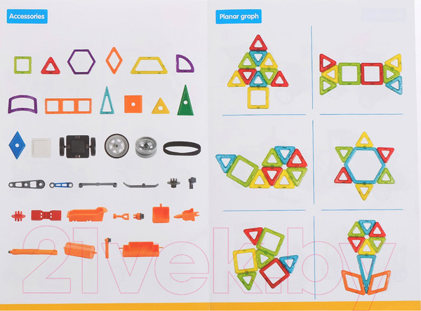Изображение товара Конструктор магнитный Xinbida Магический магнит / 3550058