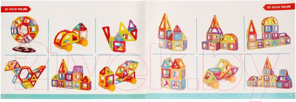 Изображение товара Конструктор магнитный Xinbida Мини магический магнит / 7530187