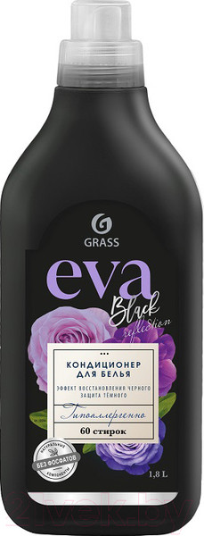 Изображение товара Кондиционер для белья Grass Eva Black Reflection / 125744 (1.8л)