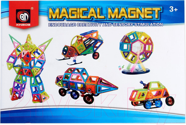 Изображение товара Конструктор магнитный Xinbida Магический магнит / 2336530