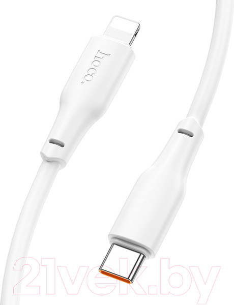 Изображение товара Кабель Hoco X93 Type-C to Lightning (2м, белый)