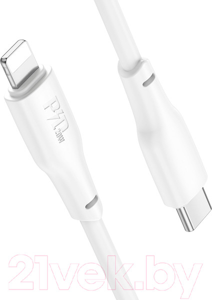 Изображение товара Кабель Hoco X93 Type-C to Lightning (2м, белый)
