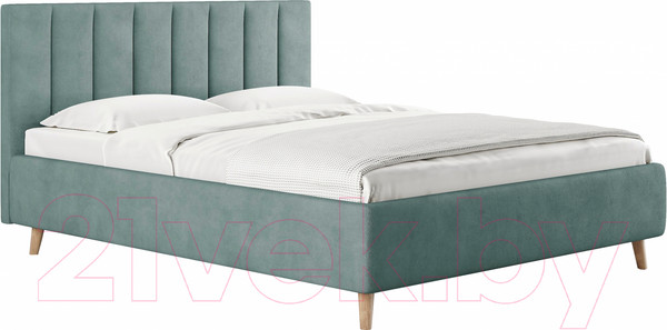 Изображение товара Каркас кровати Сонум Alma 160x200 (замша мятный)