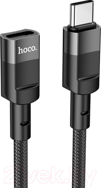 Изображение товара Кабель Hoco U107 Type-C to Type-C (1.2м, черный)