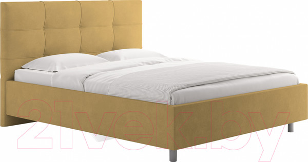 Изображение товара Каркас кровати Сонум Caprice 160x200 (замша горчичный)