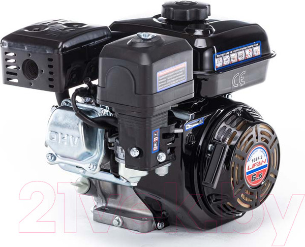 Изображение товара Двигатель бензиновый Lifan 168F-2 D20 (6.5 л.с.)