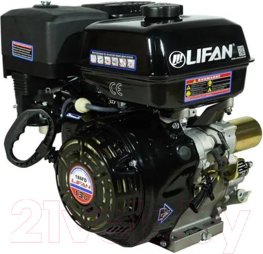 Изображение товара Двигатель бензиновый Lifan 188FD D25 (электростартер, 13 л.с.)