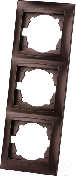 Изображение товара Рамка для выключателей и розеток TDM Лама SQ1815-0534 (шоколад)