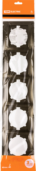 Изображение товара Рамка для выключателей и розеток TDM Лама SQ1815-0737 (бронза)