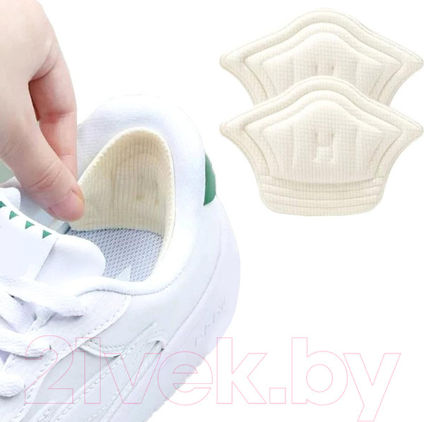 Изображение товара Подпяточники для обуви Sipl AG888 (2шт, белый)