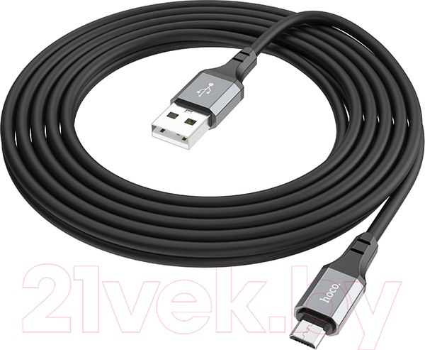 Изображение товара Кабель Hoco X92 Micro (3м, черный)