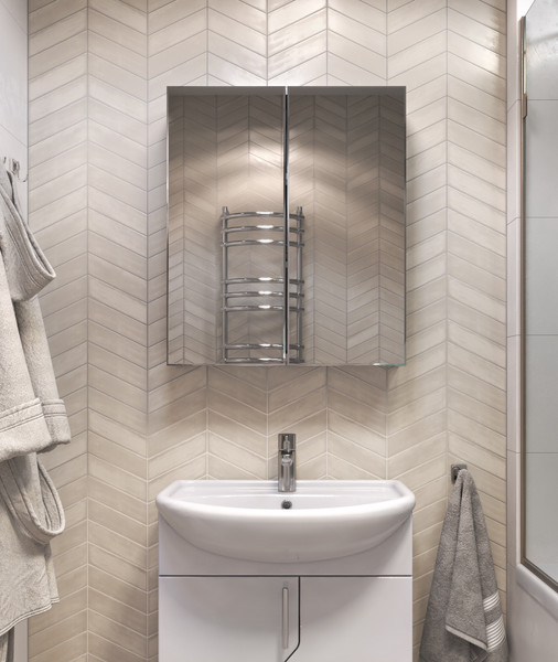 Изображение товара Шкаф с зеркалом для ванной Vigo Grand 600