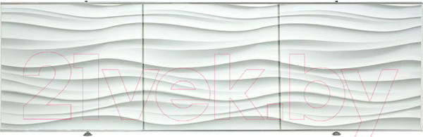 Изображение товара Экран для ванны Perfecto Linea 36-031707 (1.7м, волна белая)