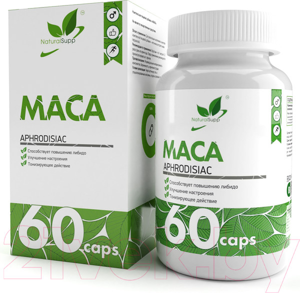 Изображение товара Пищевая добавка NaturalSupp Мака перуанская (60капсул)