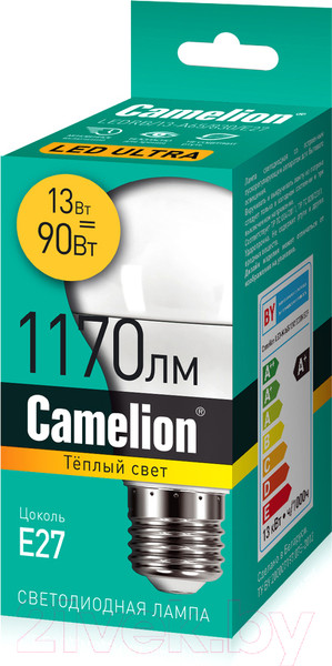 Изображение товара Лампа Camelion LEDRB/13-A65/830/E27 / 15069