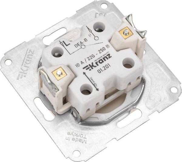 Изображение товара Выключатель Kranz KR-78-0231 (бежевый)