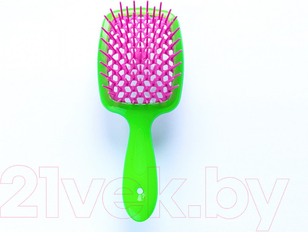 Изображение товара Расческа-массажер Janeke Superbrush Small 86SP234VER (салатовый/розовый)