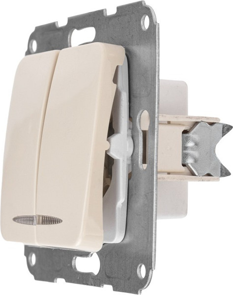 Изображение товара Выключатель Kranz KR-78-0233 (бежевый)