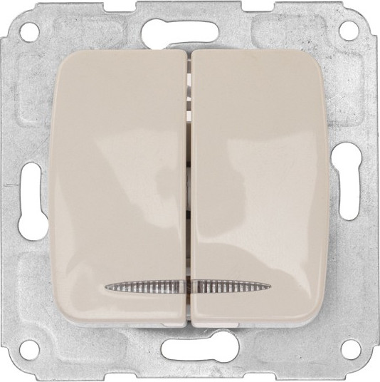 Изображение товара Выключатель Kranz KR-78-0233 (бежевый)