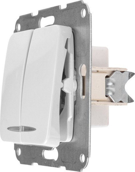 Изображение товара Выключатель Kranz KR-78-0203 (белый)