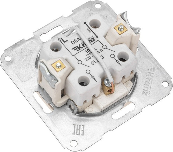 Изображение товара Выключатель Kranz KR-78-0203 (белый)