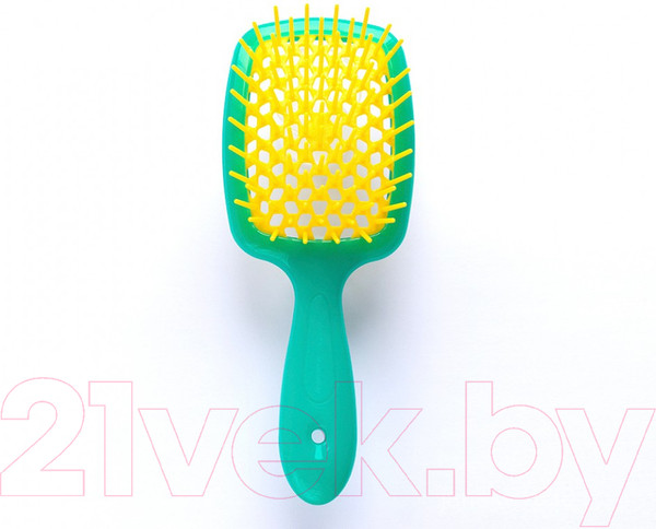 Изображение товара Расческа-массажер Janeke Superbrush Small 86SP234TSE (бирюзовый/желтый)