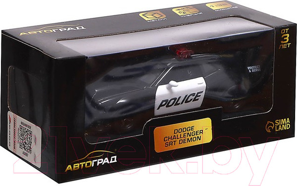 Изображение товара Масштабная модель автомобиля Автоград Dodge Challenger SRT / 9170901