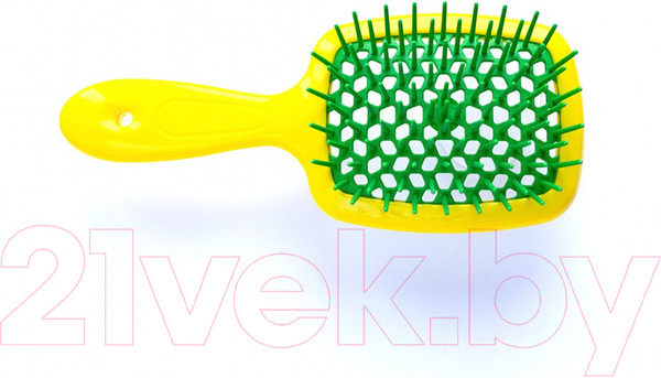 Изображение товара Расческа-массажер Janeke Superbrush Small 86SP234GIV (желтый/зеленый)