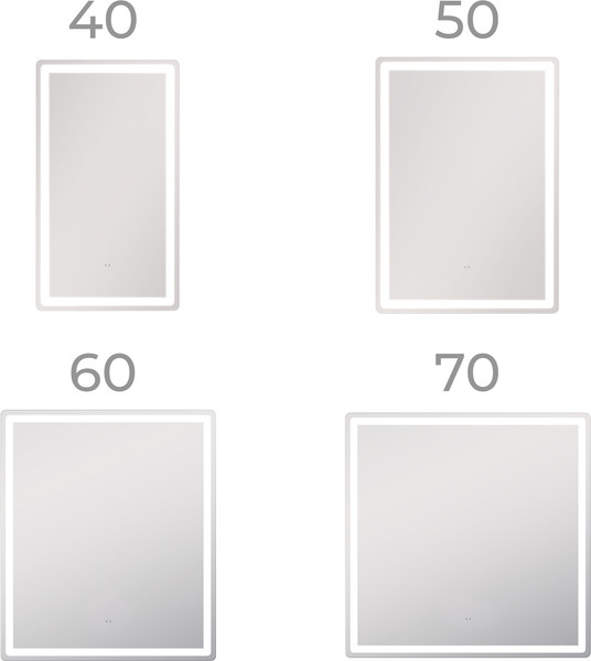 Изображение товара Зеркало Vigo Geometry Classic 500