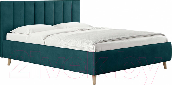 Изображение товара Каркас кровати Сонум Alma 160x200 (замша изумрудный)