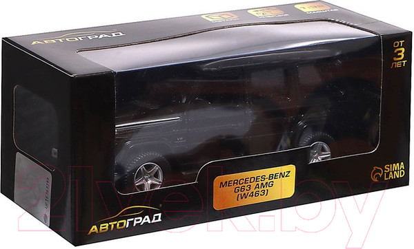 Изображение товара Масштабная модель автомобиля Автоград Mercedes-Benz G63 AMG / 7152967 (черный)
