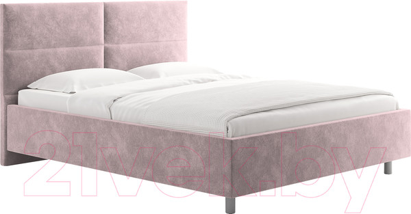 Изображение товара Каркас кровати Сонум Omega 160x200 (микровелюр лиловый)