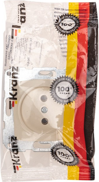 Изображение товара Розетка Kranz KR-78-0240 (бежевый)