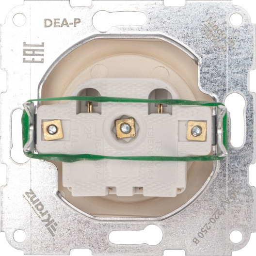 Изображение товара Розетка Kranz KR-78-0240 (бежевый)