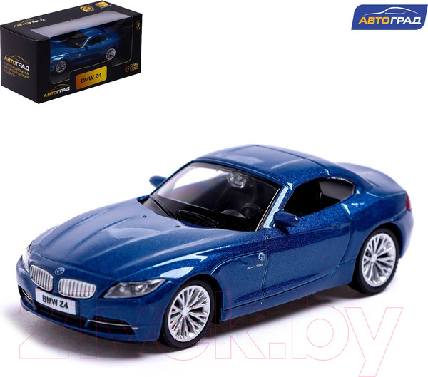 Изображение товара Масштабная модель автомобиля Автоград BMW Z4 / 4845377 (синий)