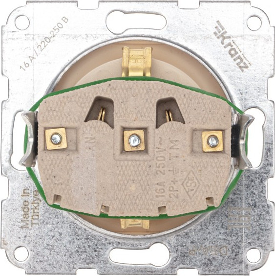 Изображение товара Розетка Kranz KR-78-0242 (бежевый)