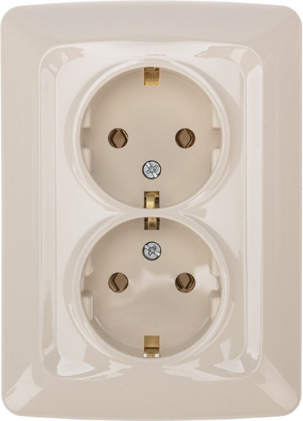 Изображение товара Розетка Kranz KR-78-0248 (бежевый)