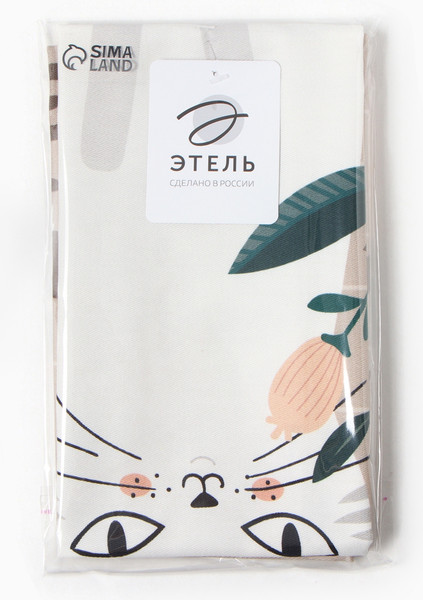 Изображение товара Полотенце Этель Белая кошечка / 7635074